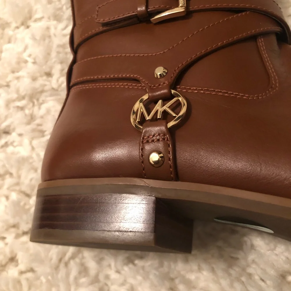 MICHAEL Michael Kors Preston leather boots - Picture 4 of 4